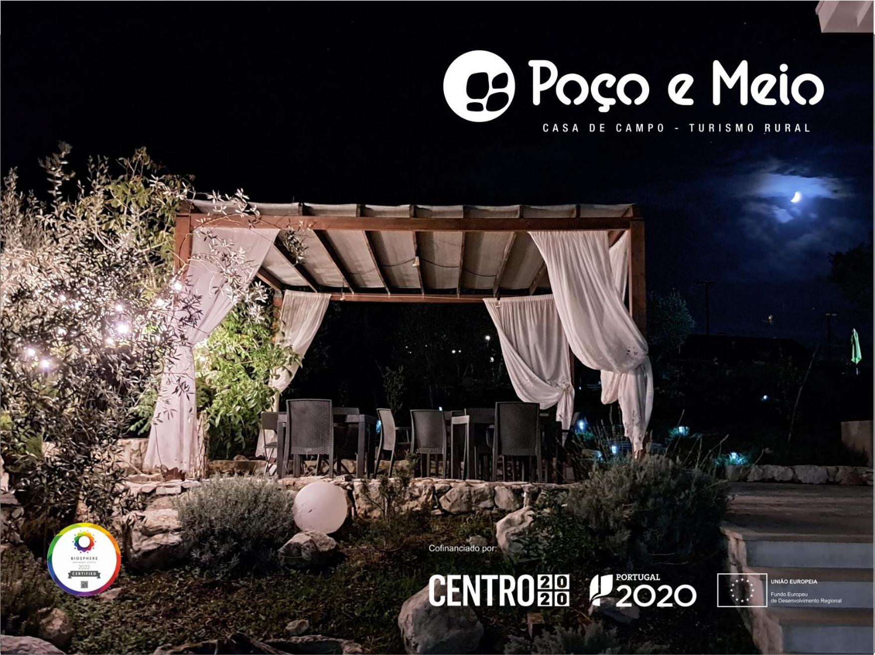 Poco E Meio - Padel & Pool Santiago da Guarda Экстерьер фото