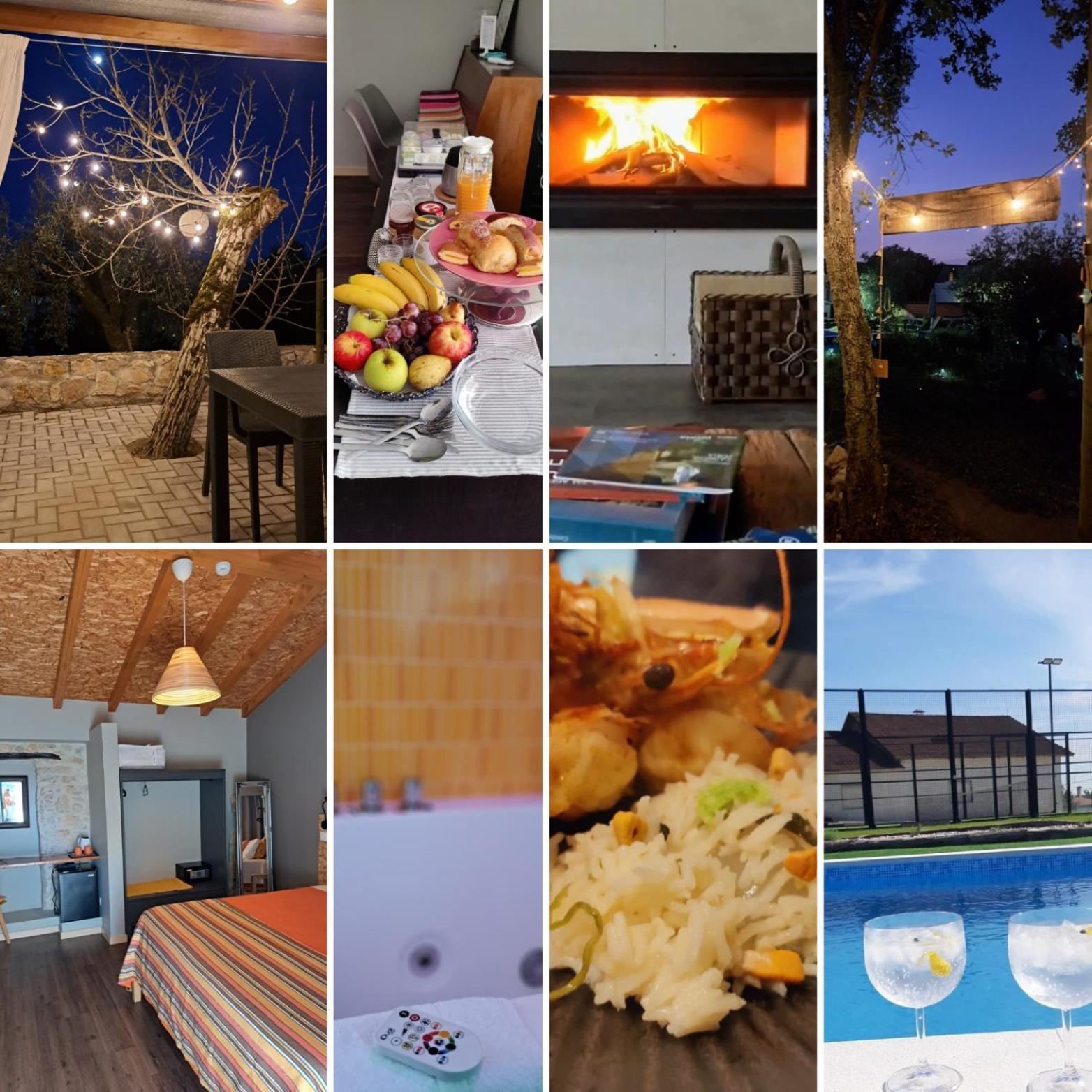 Poco E Meio - Padel & Pool Santiago da Guarda Экстерьер фото
